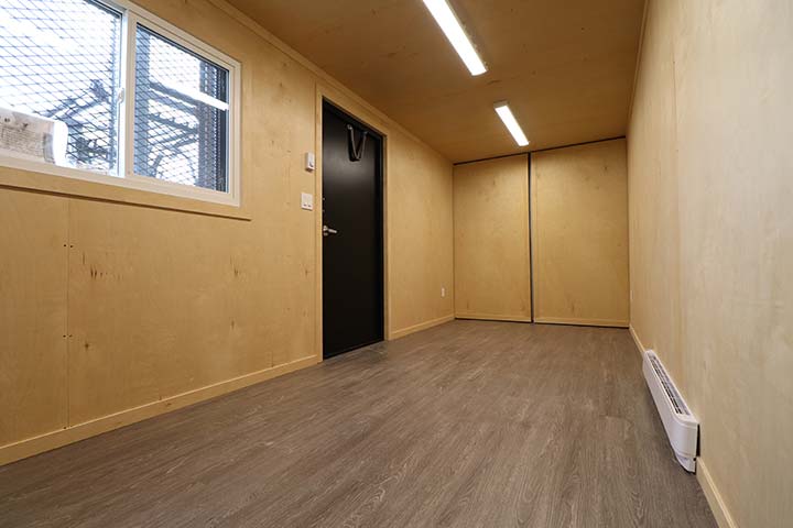 20&rsquo; Office CUBE &ndash; Wood Finished - Container Services Pty Ltd