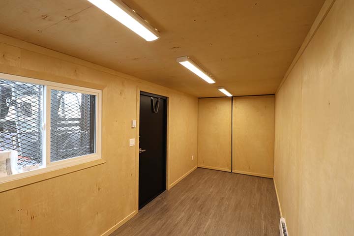 20&rsquo; Office CUBE &ndash; Wood Finished - Container Services Pty Ltd
