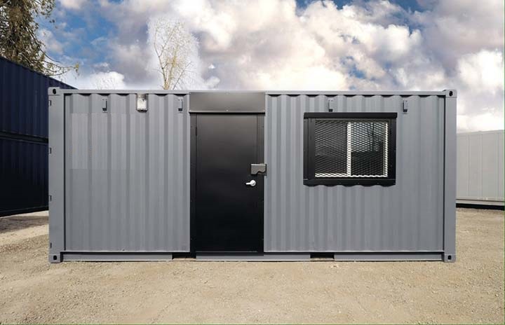 20&rsquo; Office CUBE &ndash; Wood Finished - Container Services Pty Ltd
