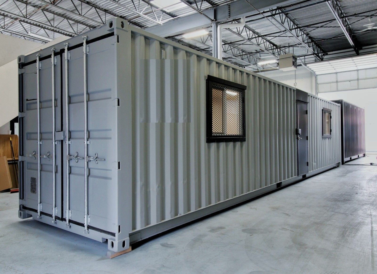 40&rsquo; Office CUBE &ndash; Wood Finished - Container Services Pty Ltd