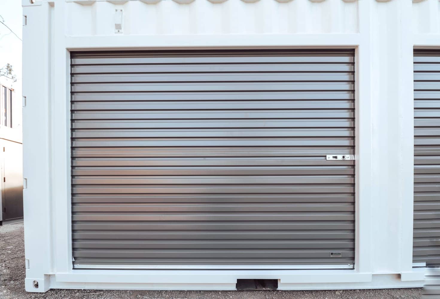 20&prime; Shipping Container + (2)  8&prime; Rollup Doors - Container Services Pty Ltd