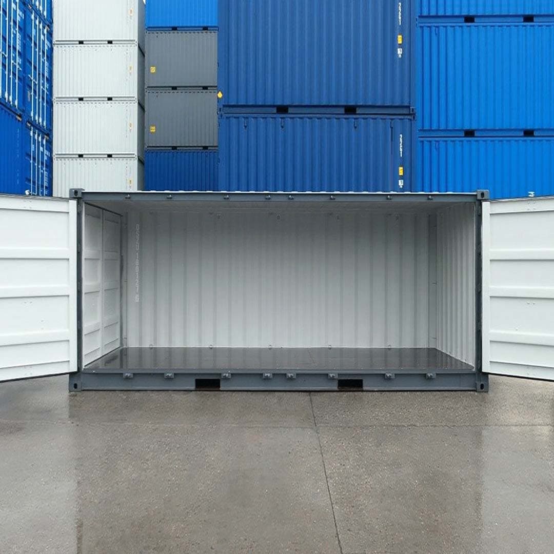 20&rsquo; New (1-trip) &ldquo;Openside&rdquo; Shipping Container - Container Services Pty Ltd