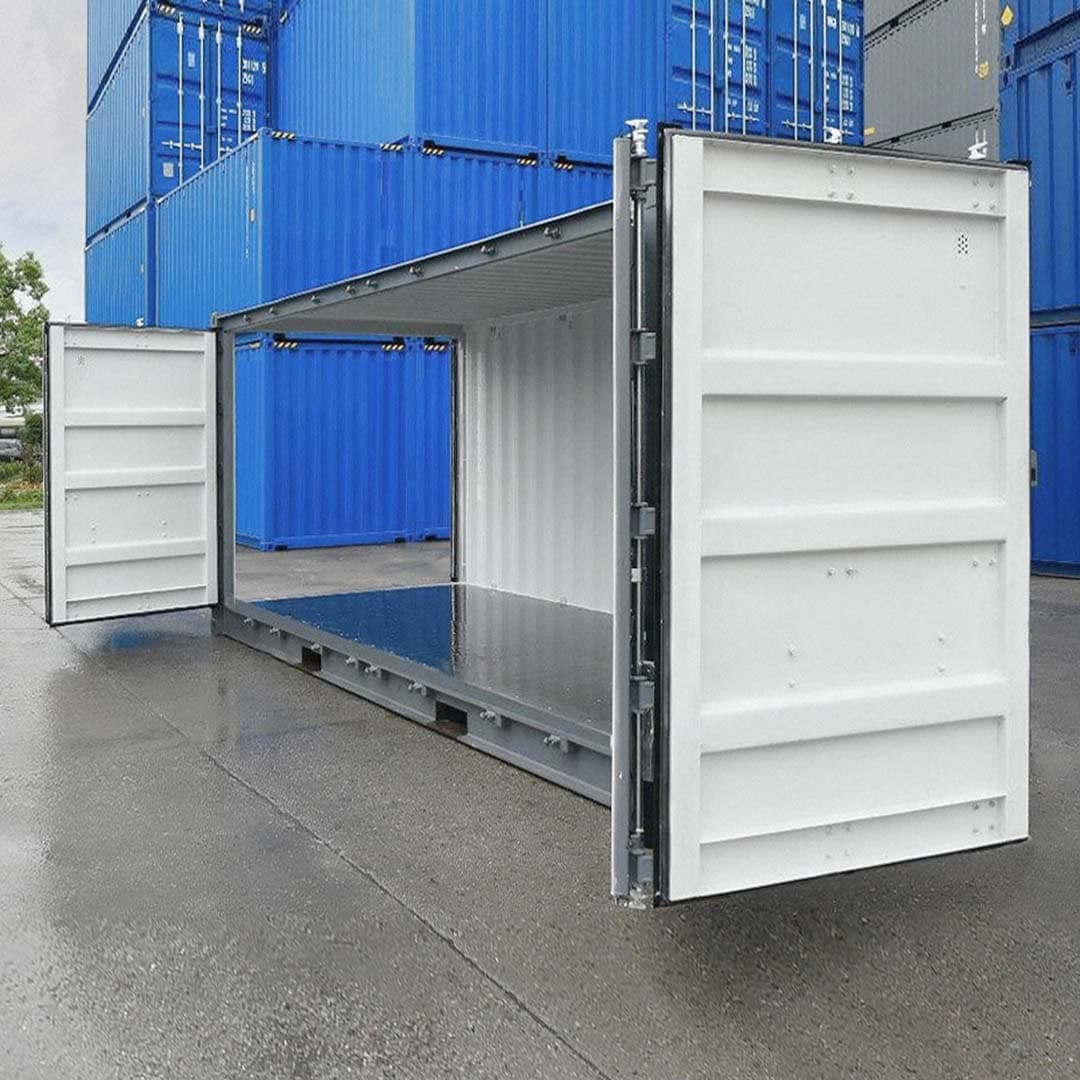 20&rsquo; New (1-trip) &ldquo;Openside&rdquo; Shipping Container - Container Services Pty Ltd