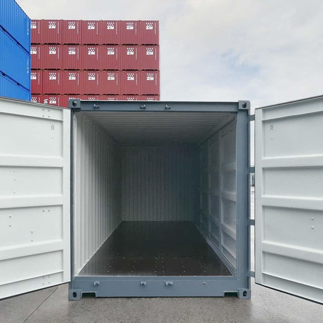 20&rsquo; New (1-trip) &ldquo;Openside&rdquo; Shipping Container - Container Services Pty Ltd
