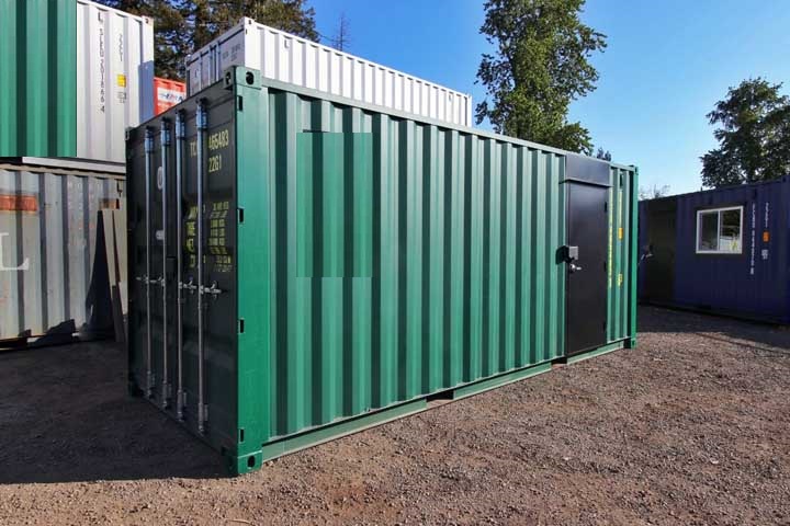 7&prime; Office Container + Storage Locker - Container Services Pty Ltd