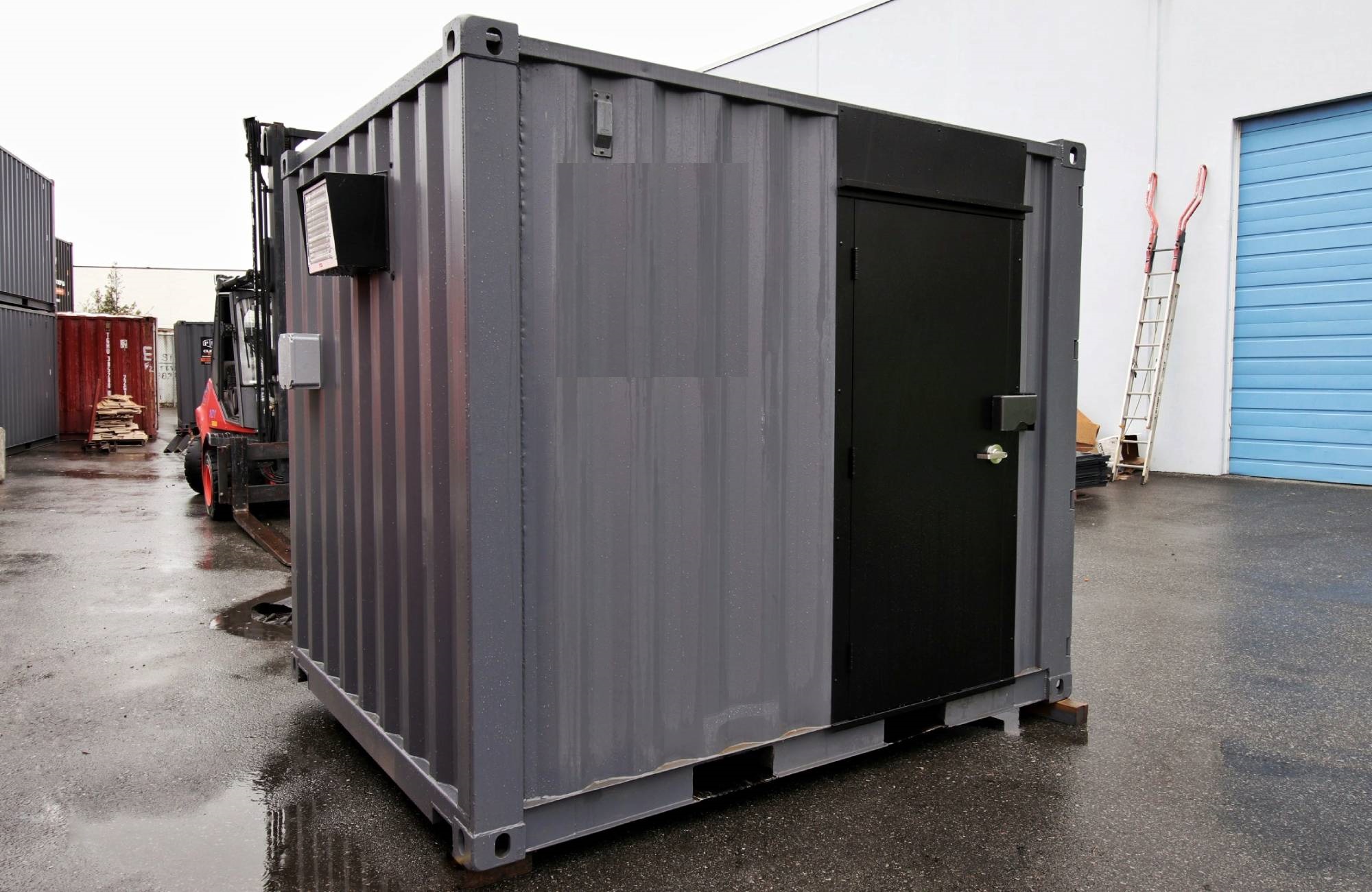 10&rsquo; Office CUBE &ndash; Wood Finished - Container Services Pty Ltd
