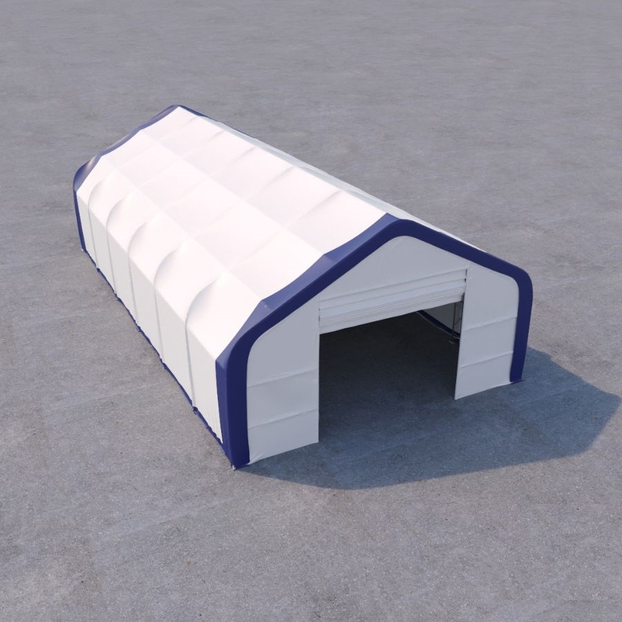 Dual Truss Storage Shelter (30&prime; x 60&prime; x 20&prime;) - Container Services Pty Ltd