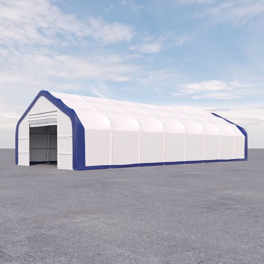 Dual Truss Storage Shelter (30&prime; x 80&prime; x 20&prime;) - Container Services Pty Ltd