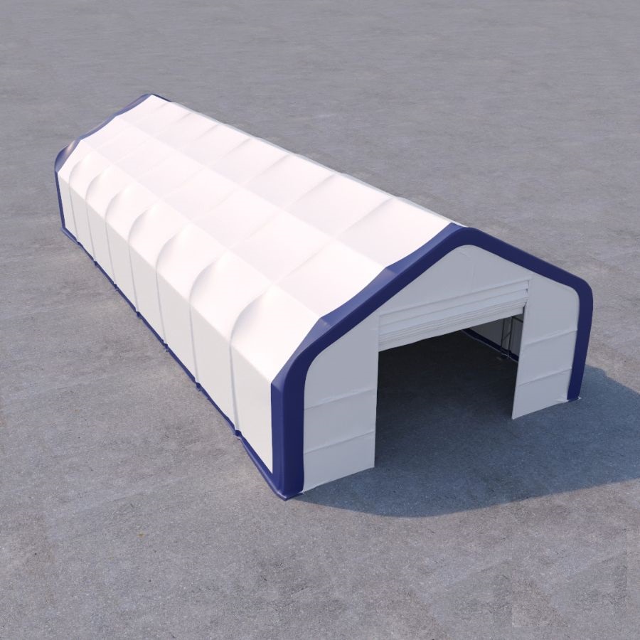 Dual Truss Storage Shelter (30&prime; x 80&prime; x 20&prime;) - Container Services Pty Ltd