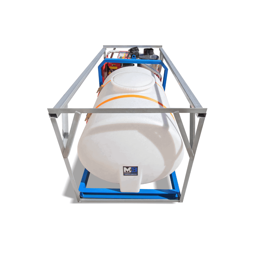 M&B | 4000 PSI Self Contained Hot Water Pressure Washer - Container Services Pty Ltd