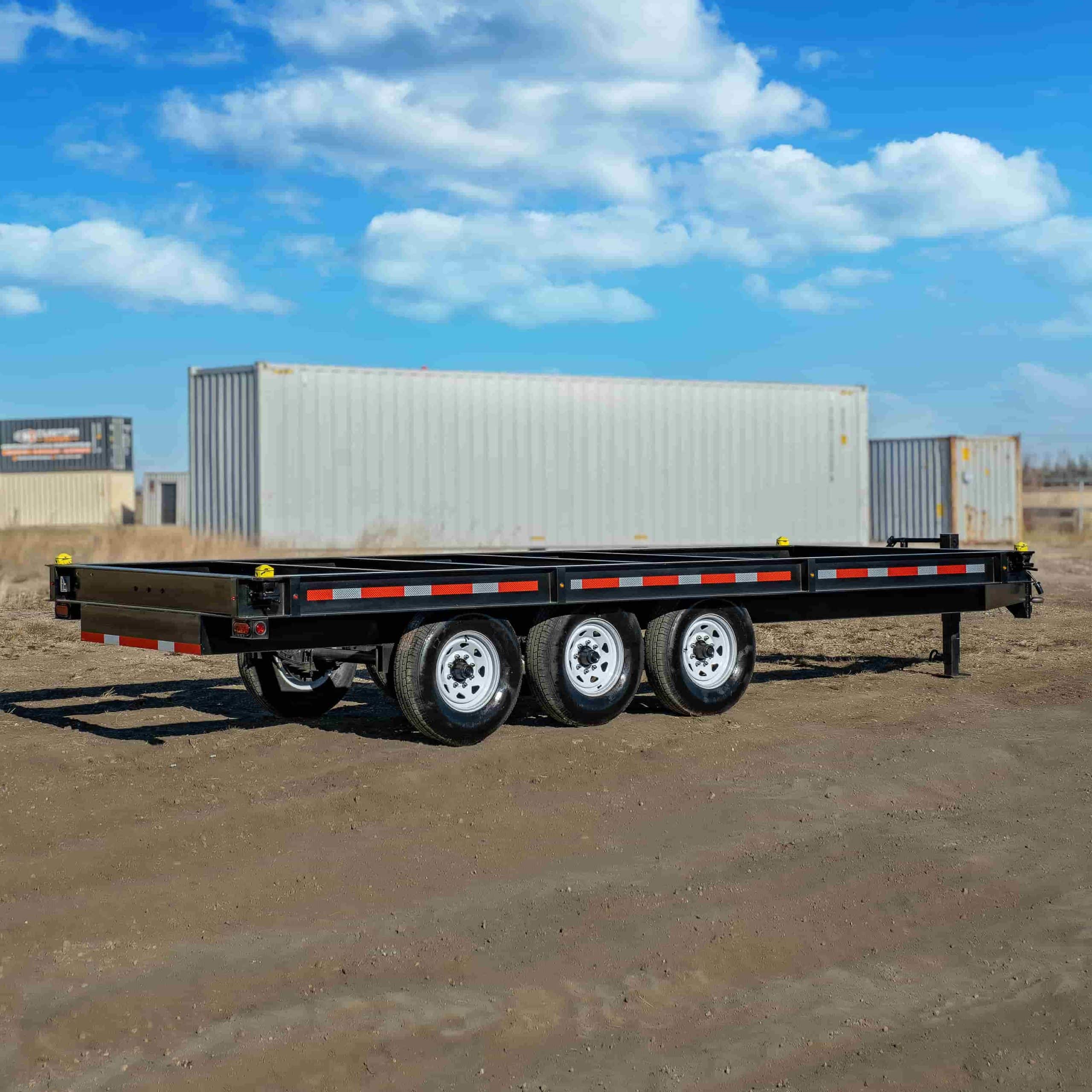 20&rsquo; Bumper Pull Container Chassis - Container Services Pty Ltd
