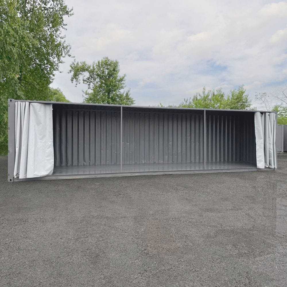 40&rsquo;HC Open-Face w/Tarp System - Container Services Pty Ltd