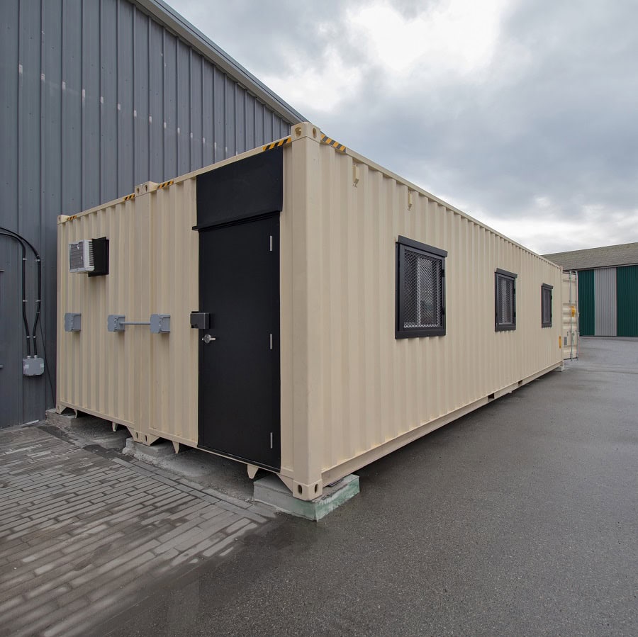 40&rsquo; x 16&rsquo; Extra Wide Custom Site Office - Container Services Pty Ltd