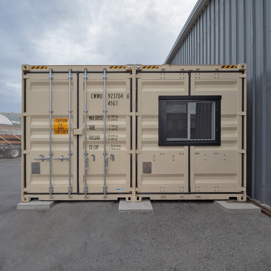 40&rsquo; x 16&rsquo; Extra Wide Custom Site Office - Container Services Pty Ltd