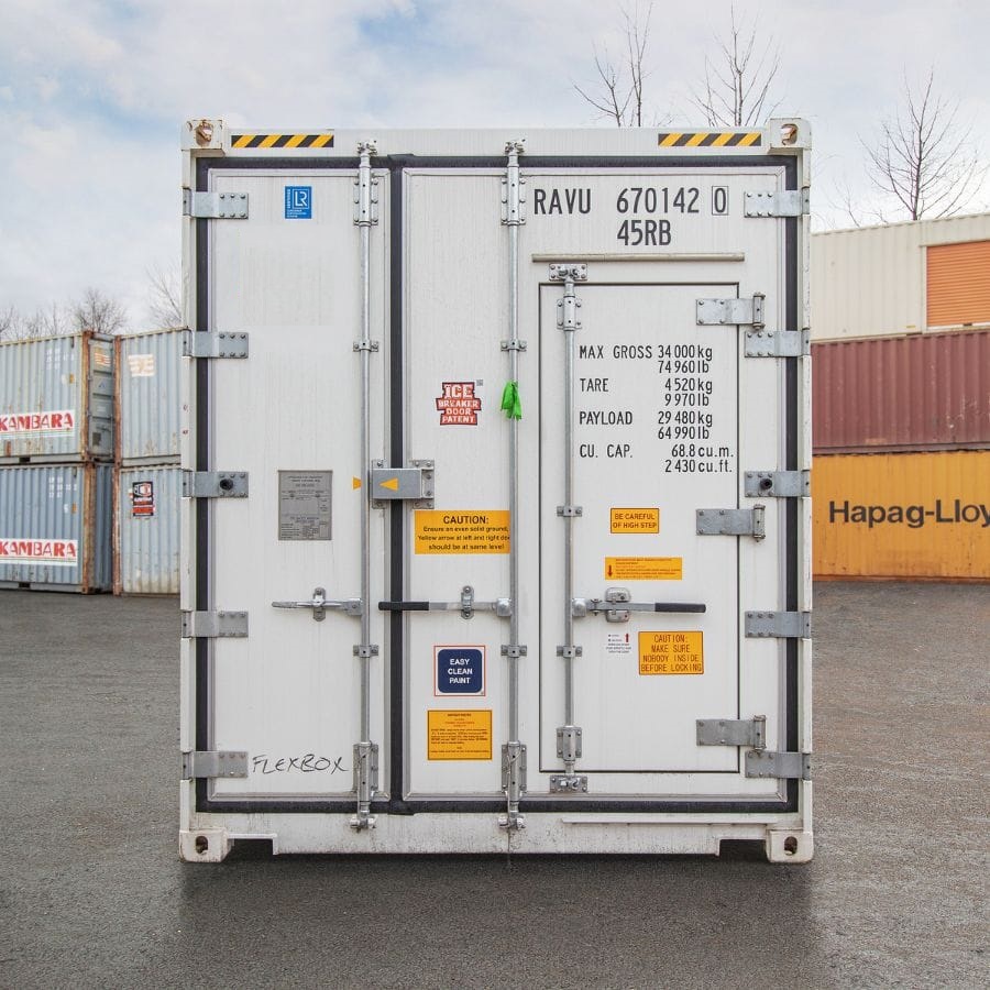 40&rsquo;HC New (1-trip) Refrigerated Container (Working Reefer) - Container Services Pty Ltd