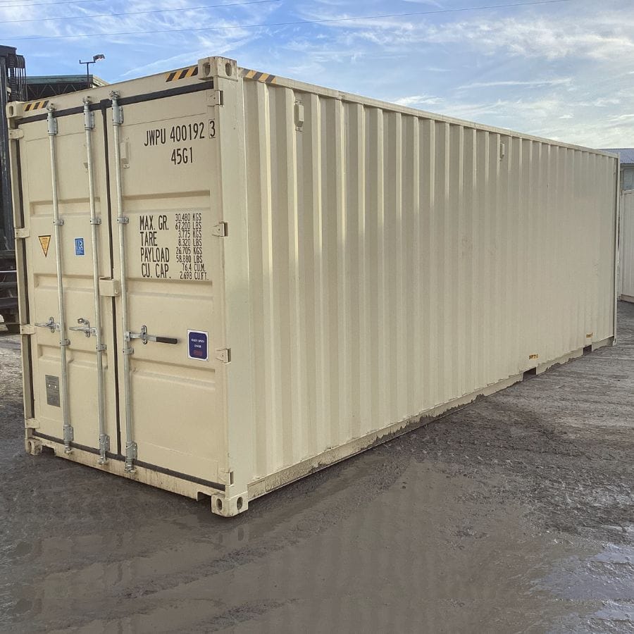 27&rsquo;HC New Cut-Down Shipping Container - Container Services Pty Ltd