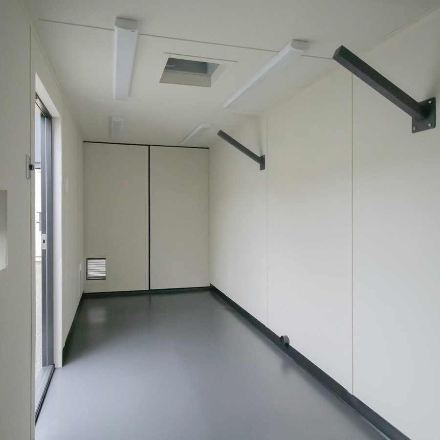 Shipyard Machinery Enclosure - Container Services Pty Ltd