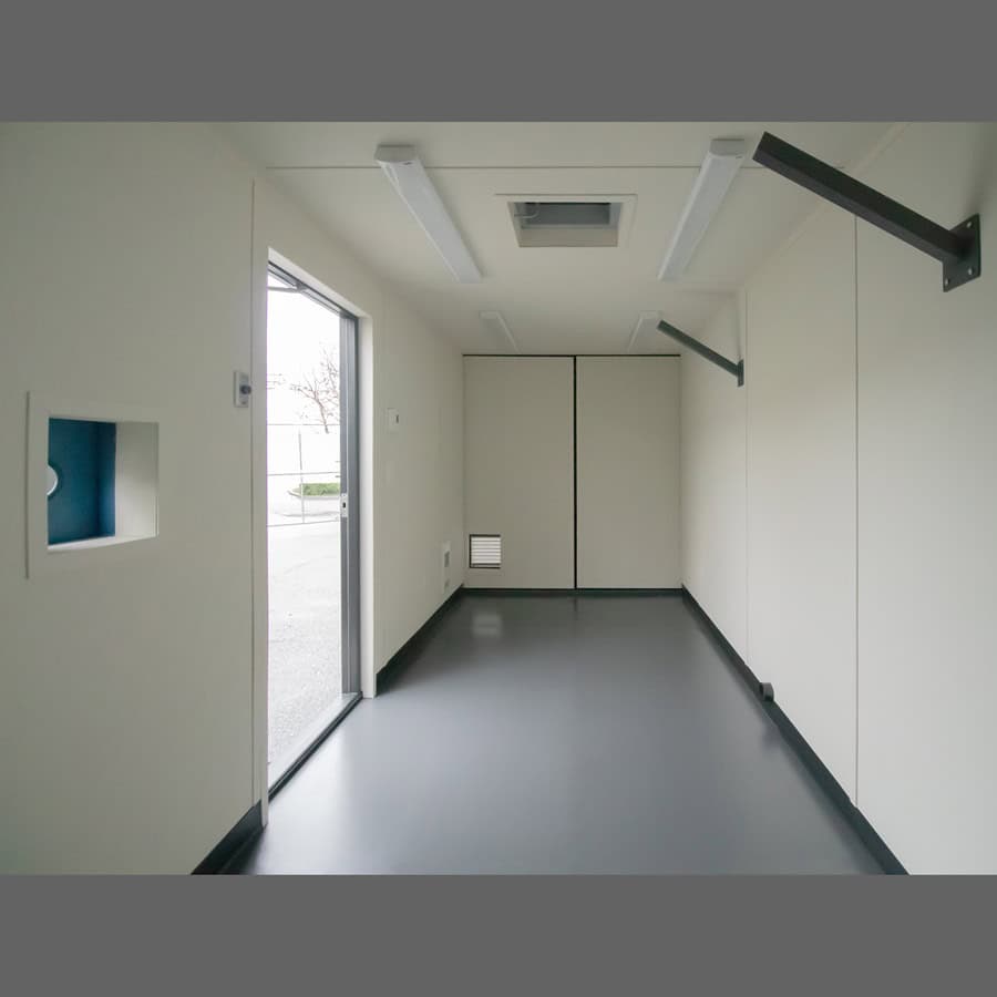 Shipyard Machinery Enclosure - Container Services Pty Ltd