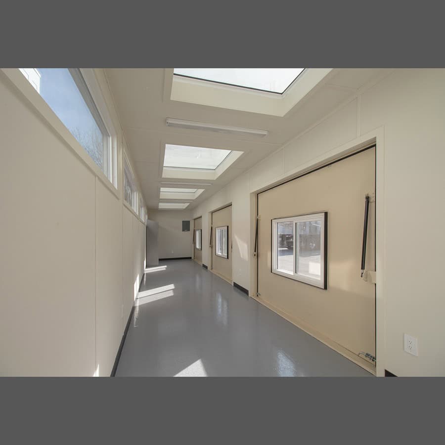 40&rsquo; Art Studio w/Flip up Doors - Container Services Pty Ltd