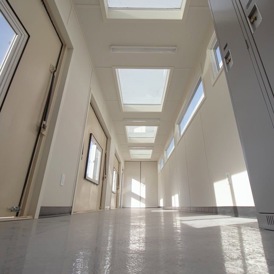 40&rsquo; Art Studio w/Flip up Doors - Container Services Pty Ltd