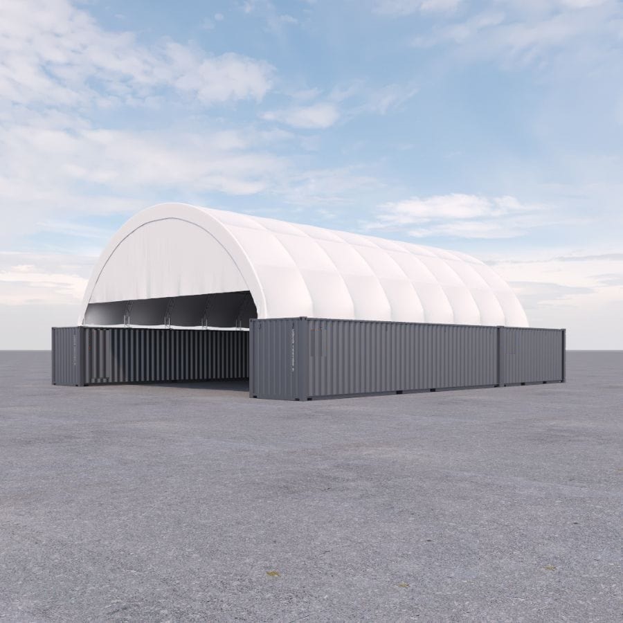 40&rsquo; x 60&rsquo; Container Shelter - Container Services Pty Ltd