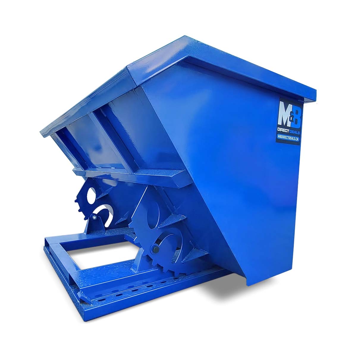 M&B | 1.5CY Forklift Dumping Bin - Container Services Pty Ltd