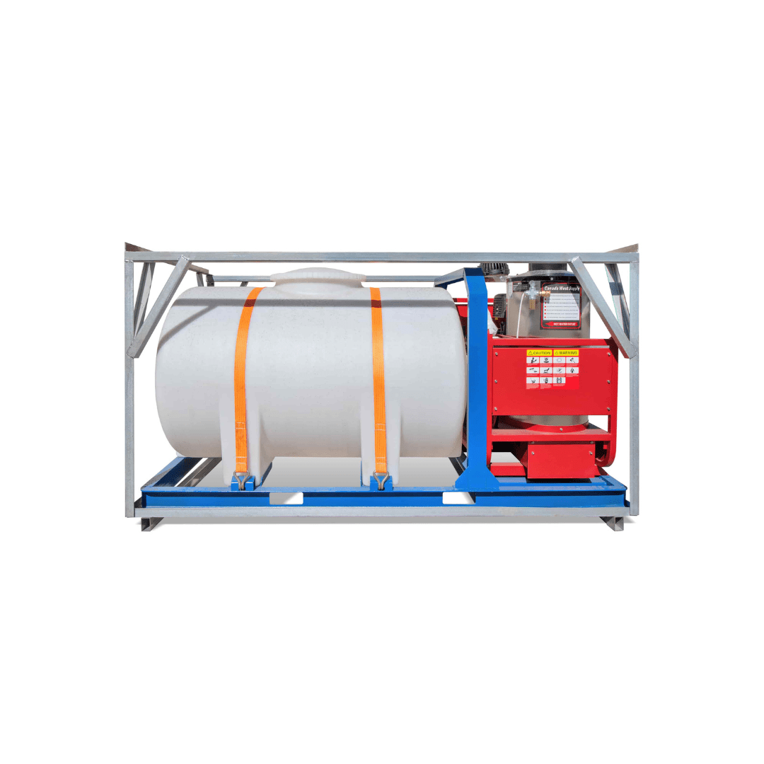 M&B | 4000 PSI Self Contained Hot Water Pressure Washer - Container Services Pty Ltd