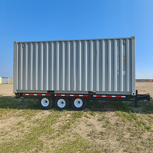 20&rsquo; Bumper Pull Container Chassis - Container Services Pty Ltd