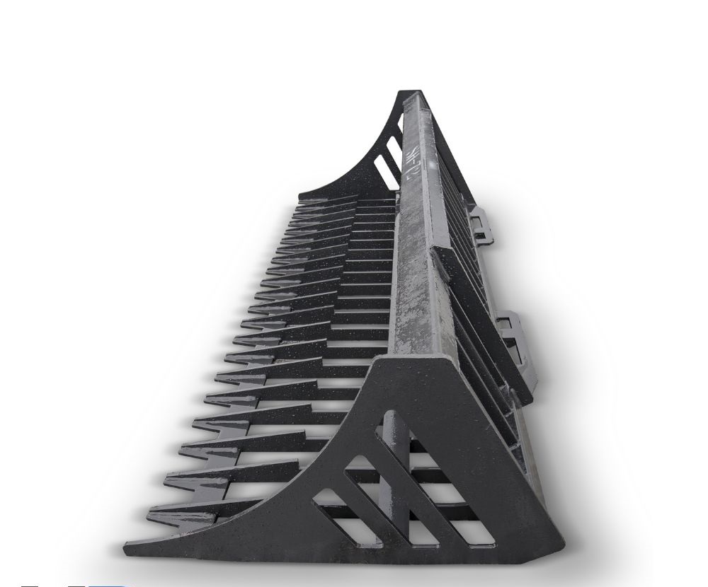 M&B | 72&Prime; Skid Steer Skeleton Bucket - Container Services Pty Ltd