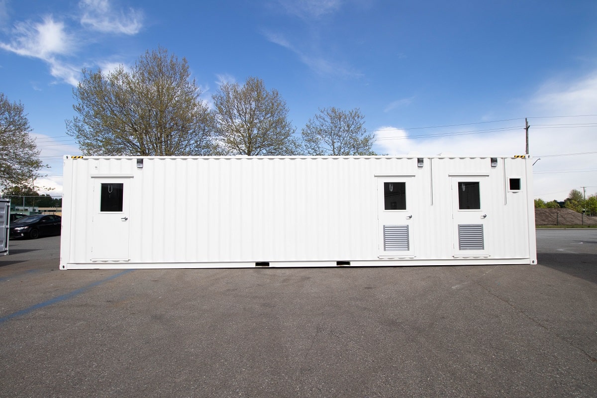 40&rsquo; Custom Mechanical Enclosure - Container Services Pty Ltd
