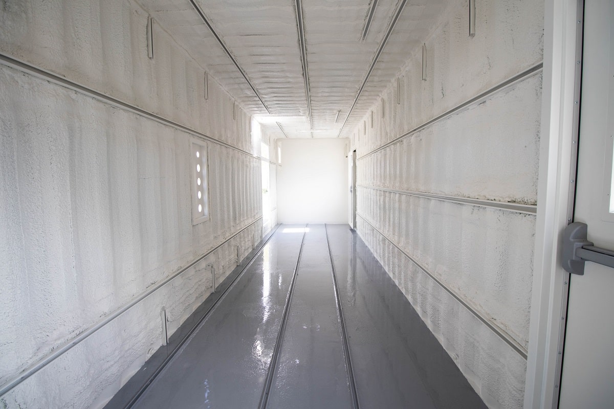 40&rsquo; Custom Mechanical Enclosure - Container Services Pty Ltd