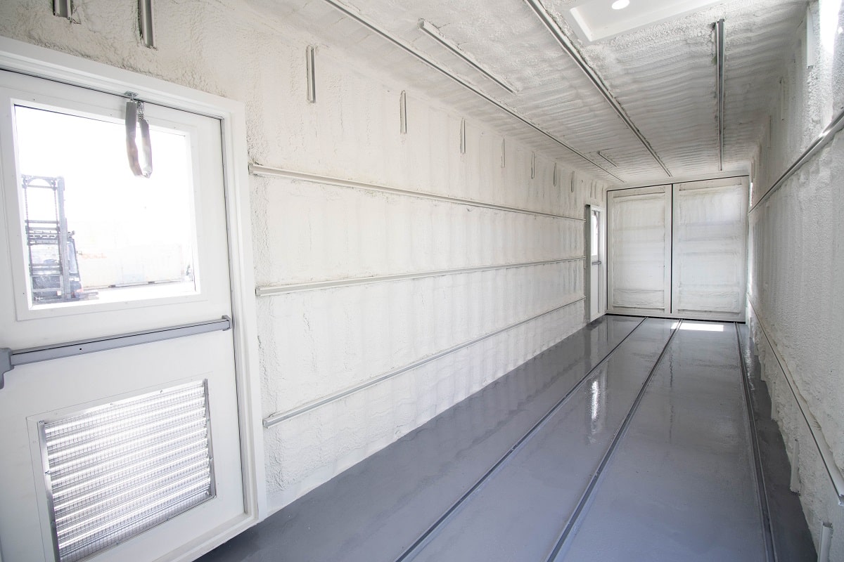 40&rsquo; Custom Mechanical Enclosure - Container Services Pty Ltd