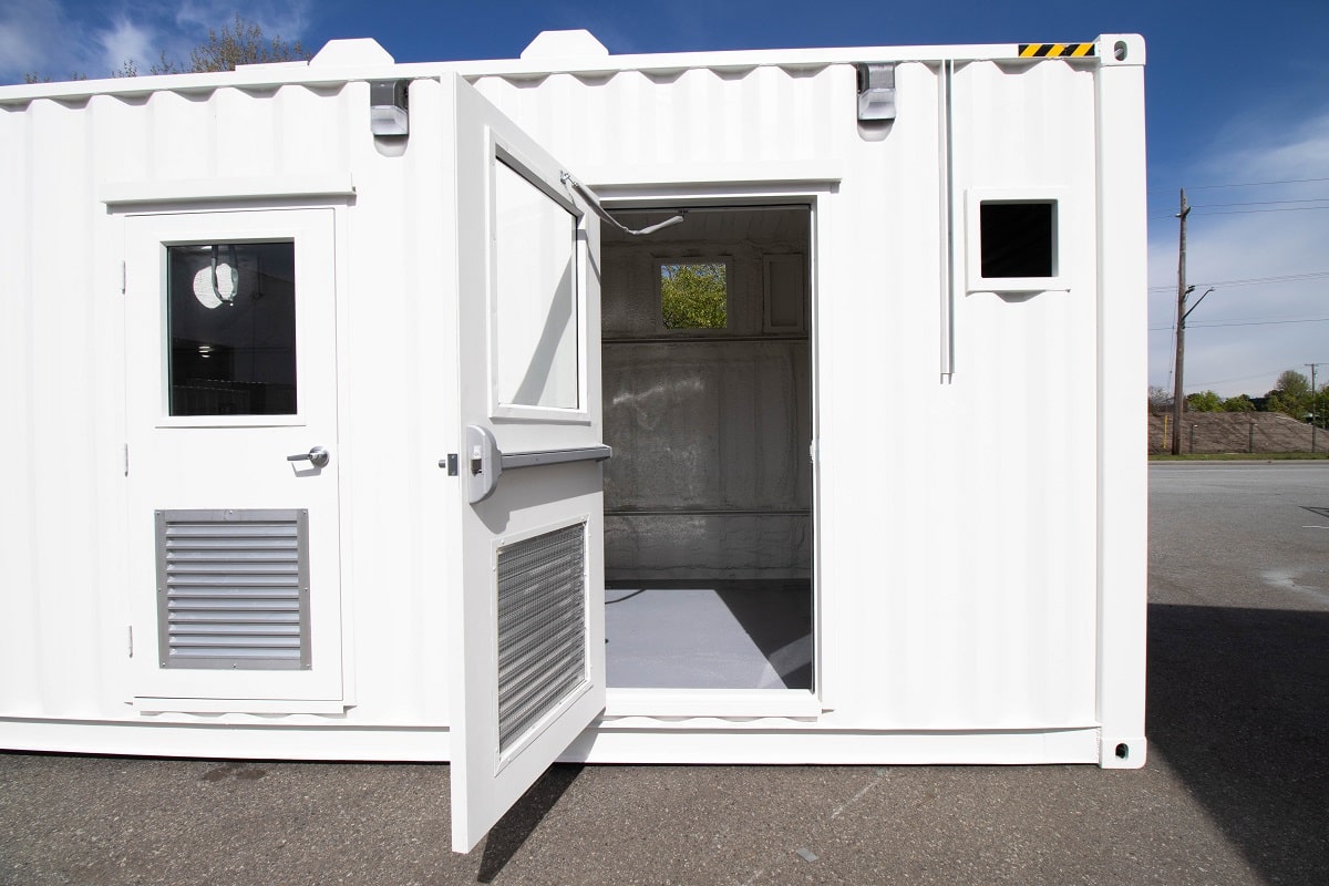 40&rsquo; Custom Mechanical Enclosure - Container Services Pty Ltd