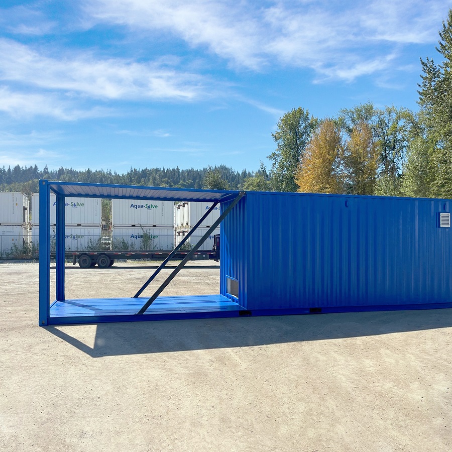 40&rsquo; Custom Equipment Enclosure - Container Services Pty Ltd