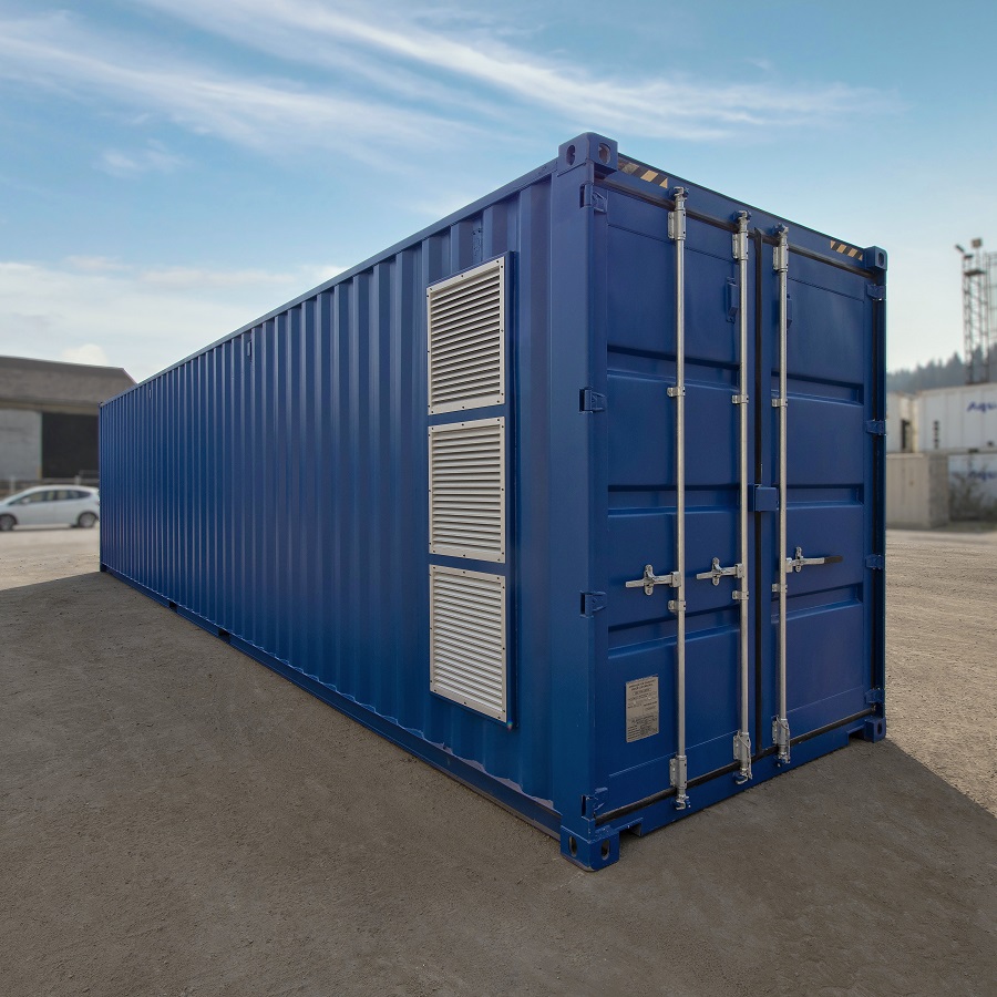 40&rsquo; Custom Equipment Housing Unit - Container Services Pty Ltd
