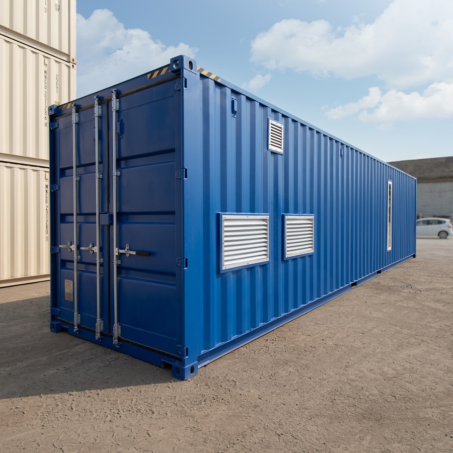 40&rsquo; Custom Equipment Housing Unit - Container Services Pty Ltd