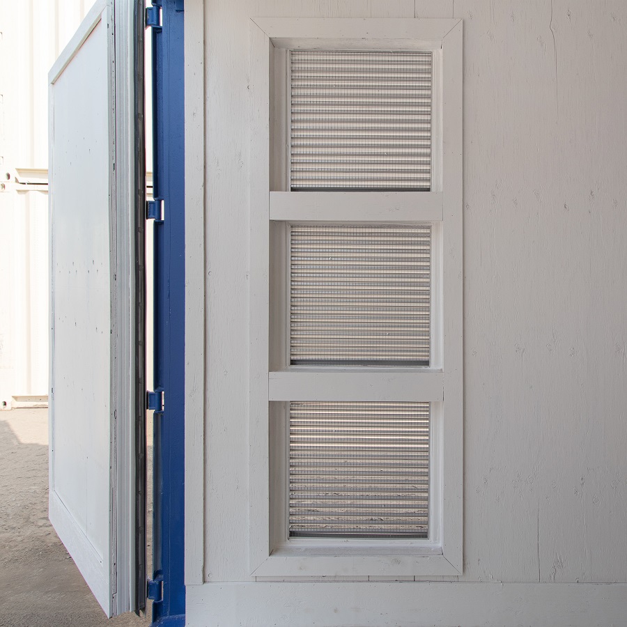 40&rsquo; Custom Equipment Housing Unit - Container Services Pty Ltd