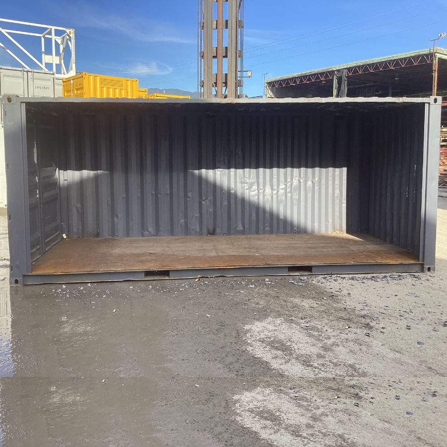 20&prime; Used &ldquo;Open-Face&rdquo; Shipping Container (Special) - Container Services Pty Ltd