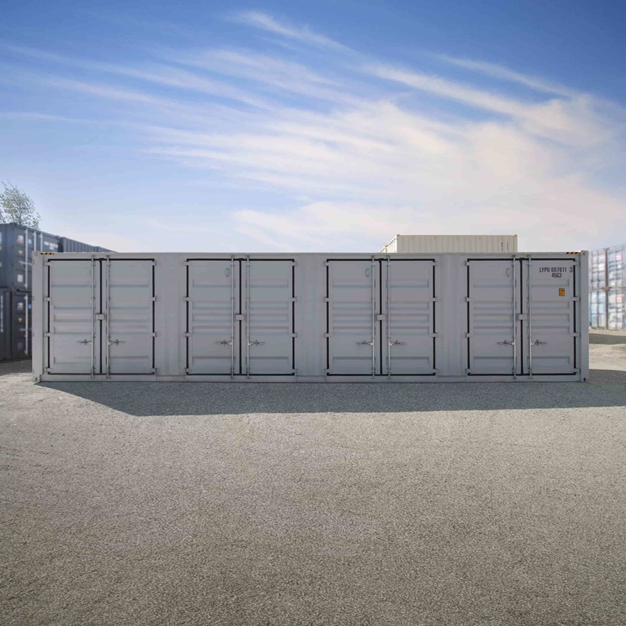 40&rsquo;HC Chemical Storage w/4 x Side Doors - Container Services Pty Ltd
