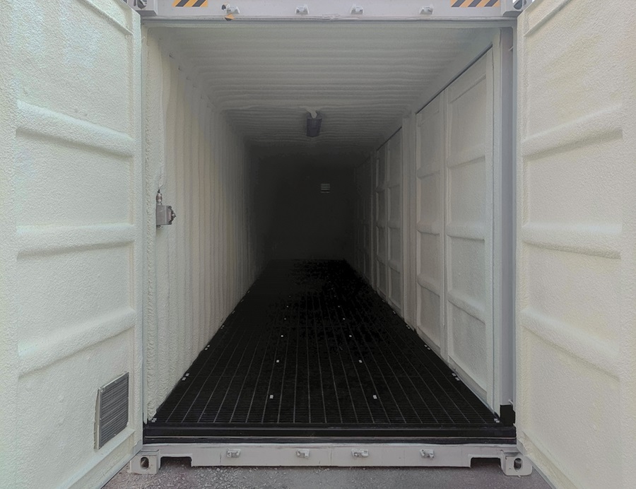 40&rsquo;HC Chemical Storage w/4 x Side Doors - Container Services Pty Ltd