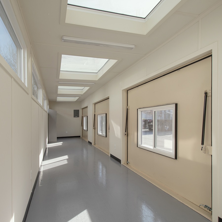 40&rsquo; Art Studio w/Flip up Doors - Container Services Pty Ltd